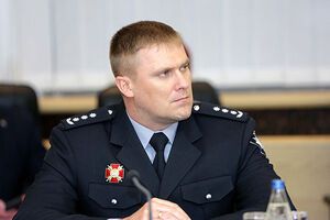 Троян (на фото) поздравил Сергея Князева с назначением на должность главы Национальной полиции Украины