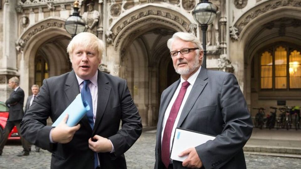 Джонсон і Ващиковський прибули з візитом до України