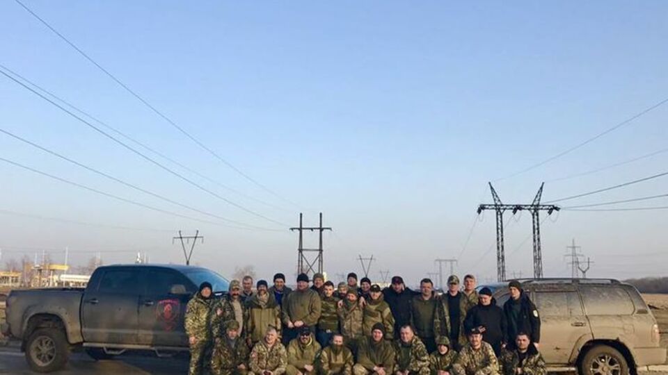 Участники блокады заявили, что новый пост является связующим звеном с редутом "Соловей" и редутом "16-го добровольческого батальона"