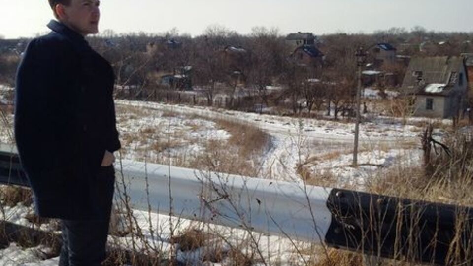 Савченко заявила, що не перетинала лінію розмежування разом із Рубаном