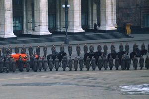 В сеть выложили хронику похорон Сталина