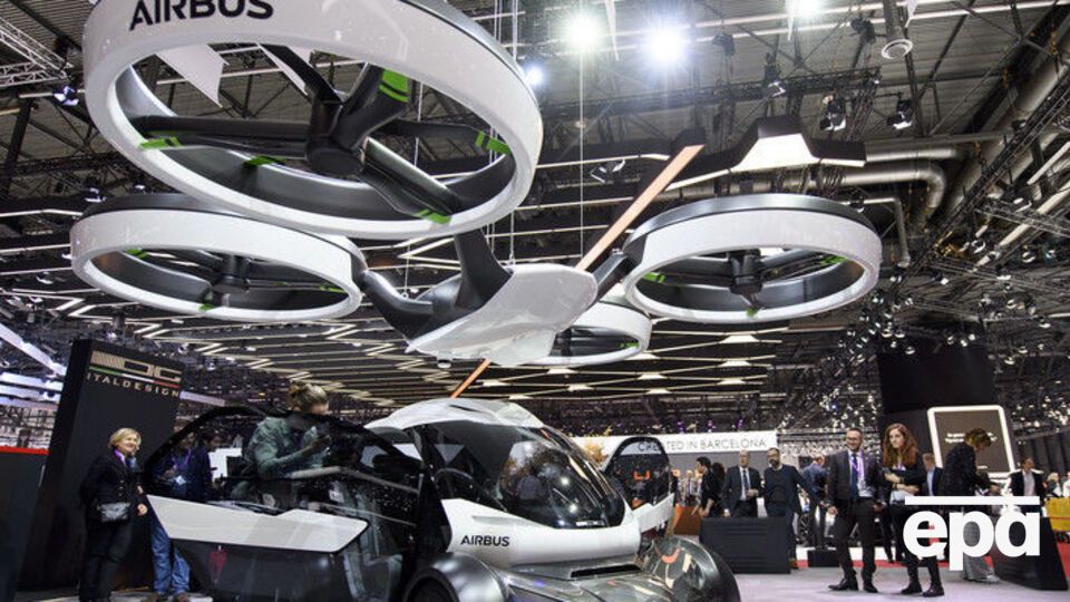 Концептуальный летающий электромобиль Pop.Up предназначен для мегаполисов