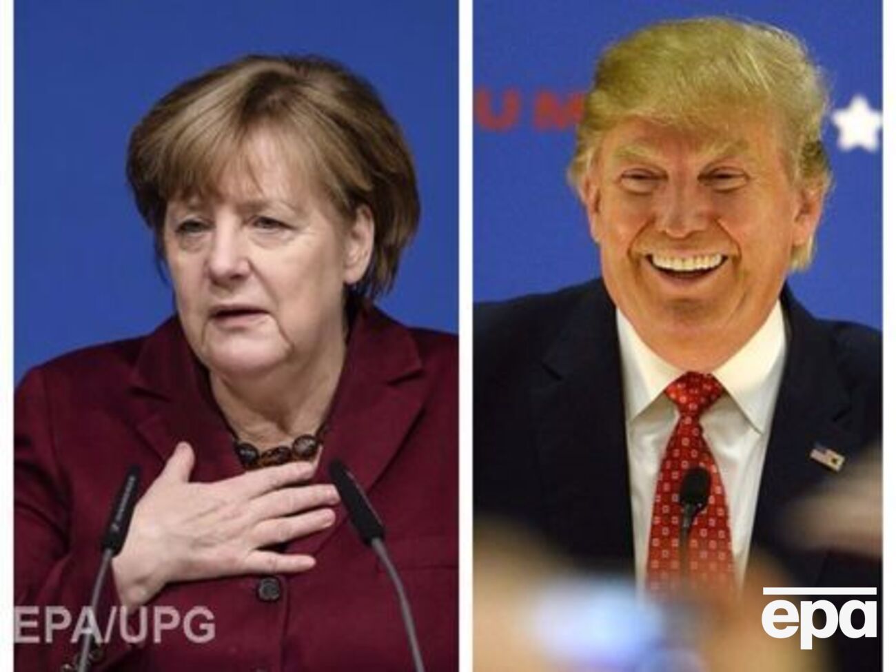 Меркель і Трамп неодноразово критикували одне одного
