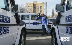 Сотрудники ОБСЕ находились возле блокпоста "ДНР"
