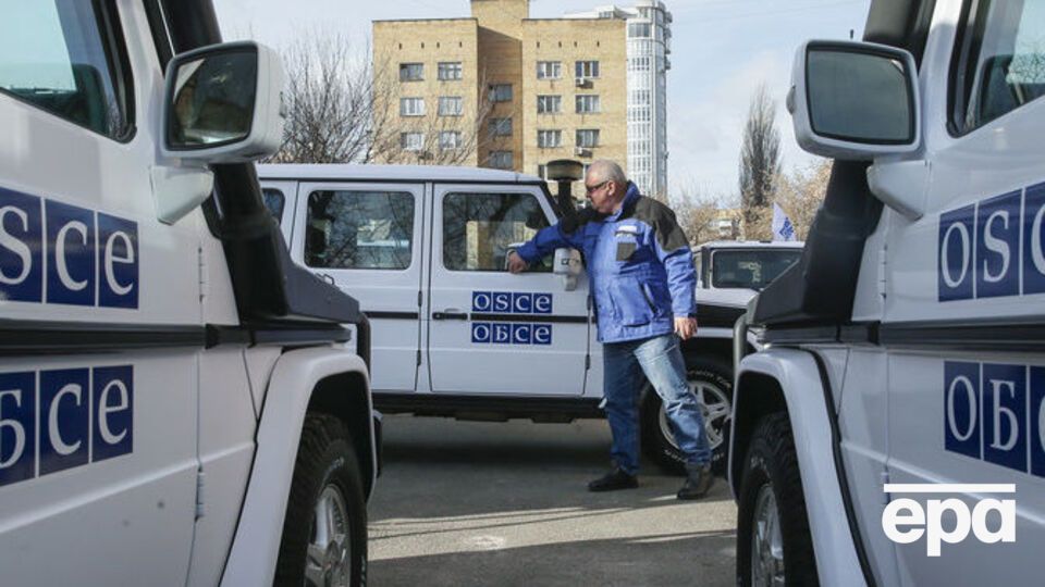 Сотрудники ОБСЕ находились возле блокпоста "ДНР"