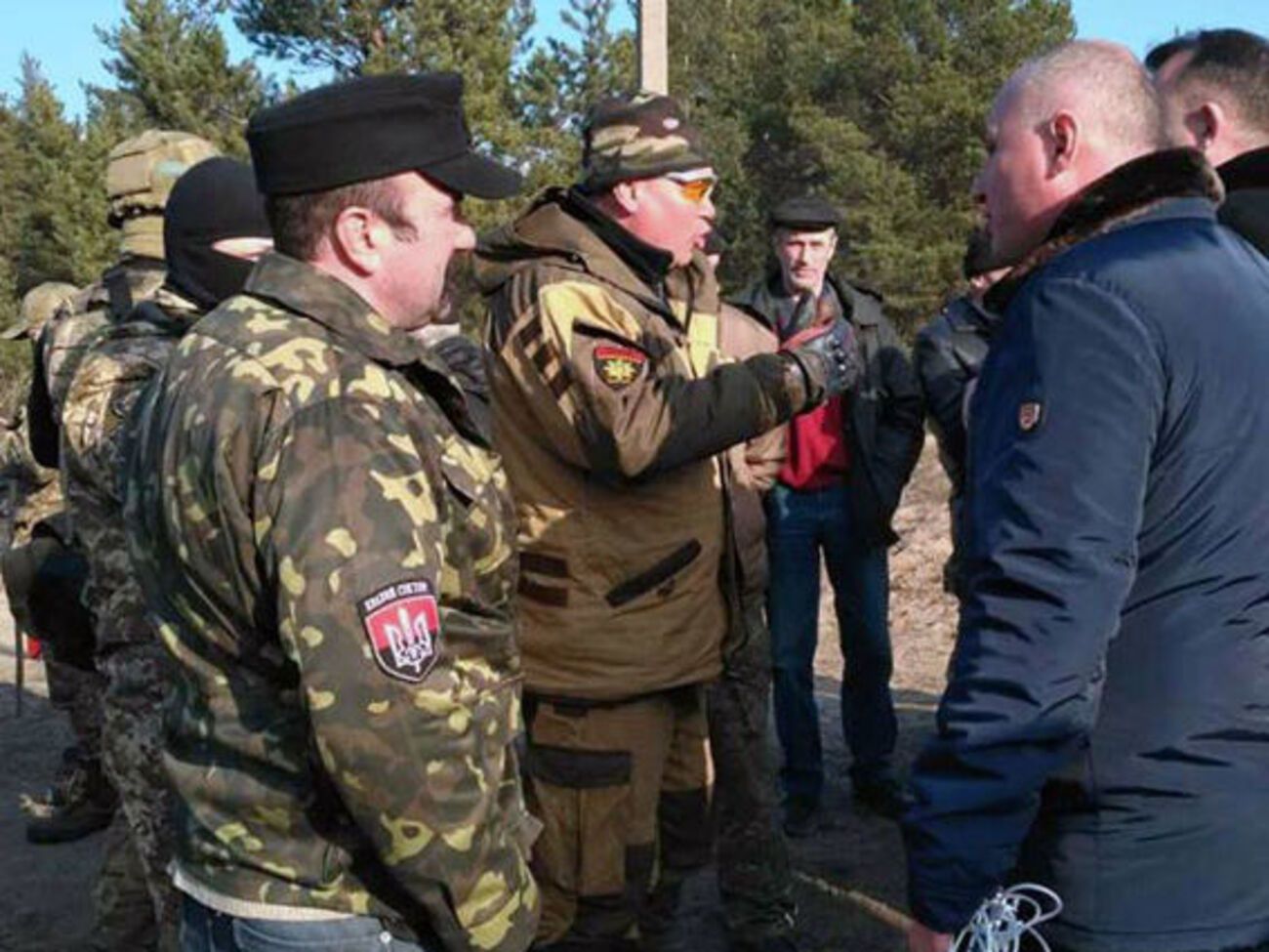 На місце події приїхало близько 100 співробітників поліції