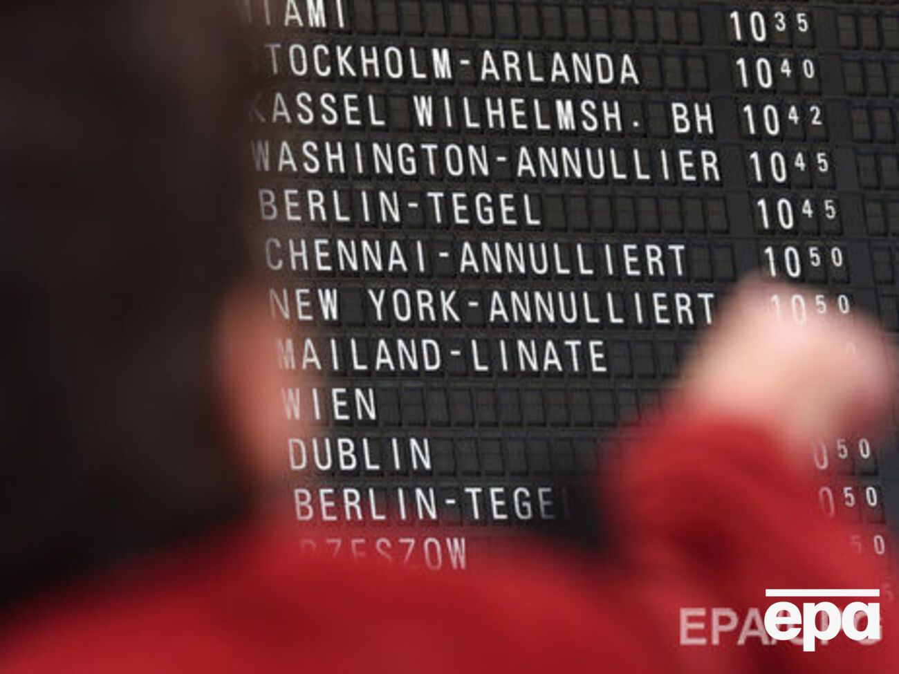 Через страйк скасовано 448 рейсів у Тегелі та 194 &ndash; у Шенефельді
