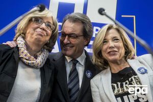 Ригау, Мас и Ортега (слева направо) понесли наказание