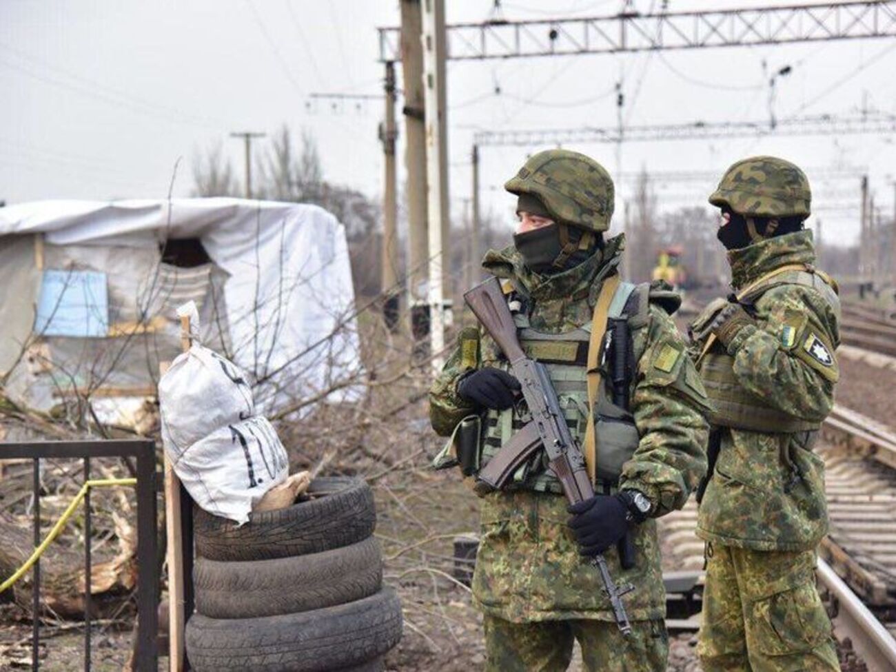 Полиция ликвидировала блокпост на станции Кривой Торец