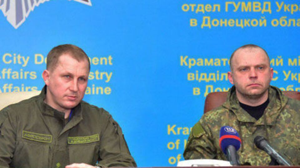 Аброськин и Голубан провели брифинг