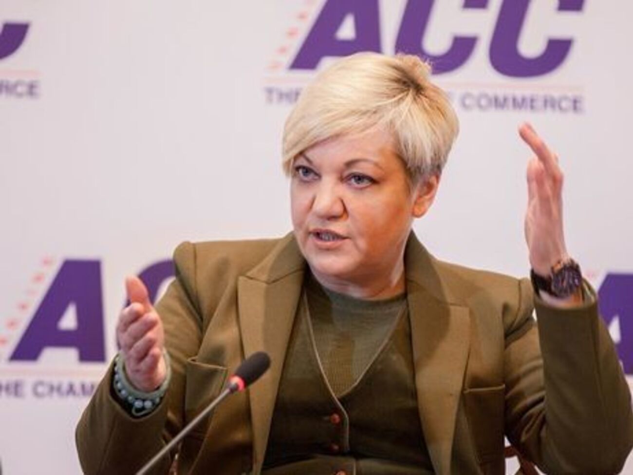 Гонтарева надеется, что ей не придется долго ждать отставки