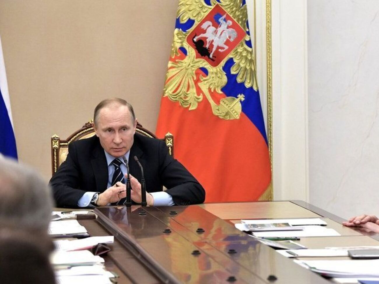 Путин поднял тему Украины на закрытом совещании