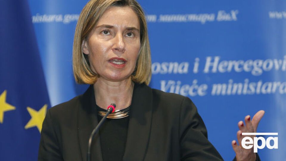 Могеріні: ЄС не визнає ні проведення РФ виборів у Криму, ні обраних місцевих або національних представників