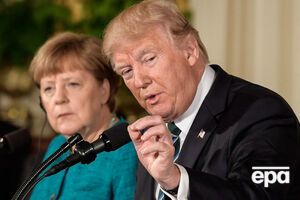 Трамп: Я хочу подякувати канцлеру Меркель за її лідерство в підтримці НАТО