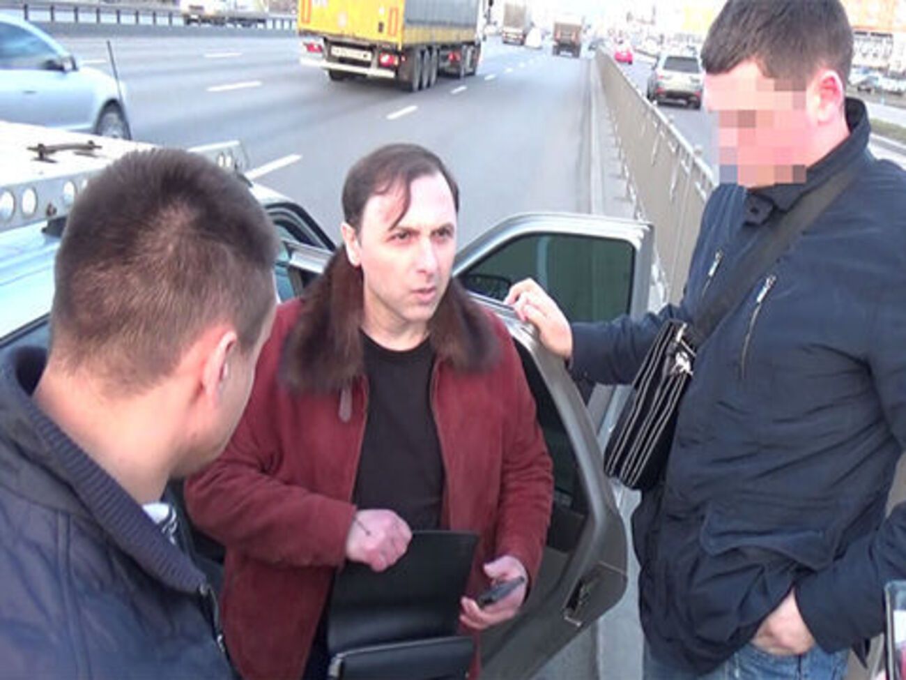 Хатчапурідзе затримали на проспекті Бажана