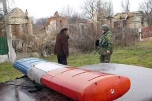 В Марьинке три дома подверглись значительным разрушениям