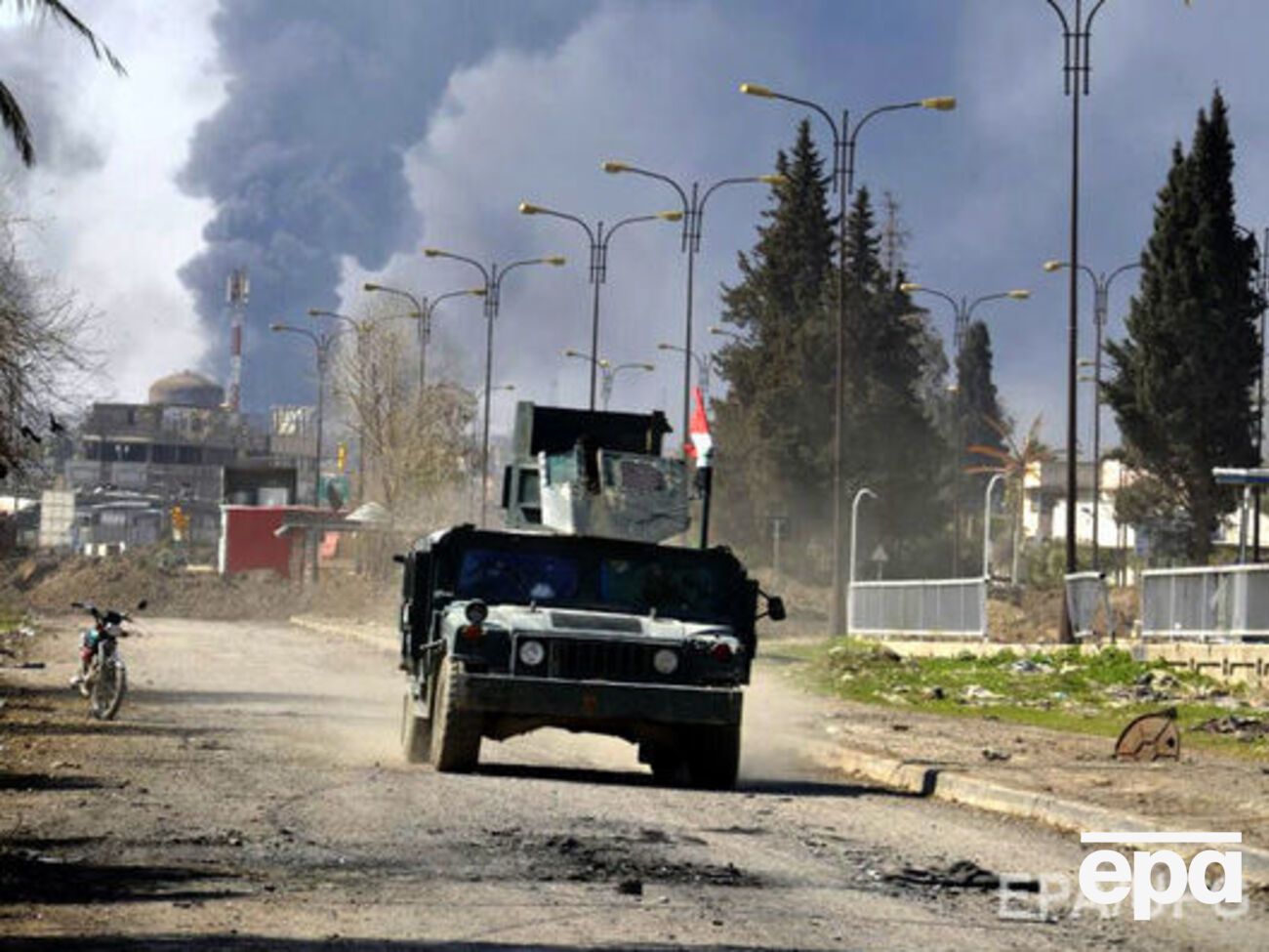 Перед освобождением территорий были интенсивные столкновения между армией Ирака и боевиками ИГИЛ