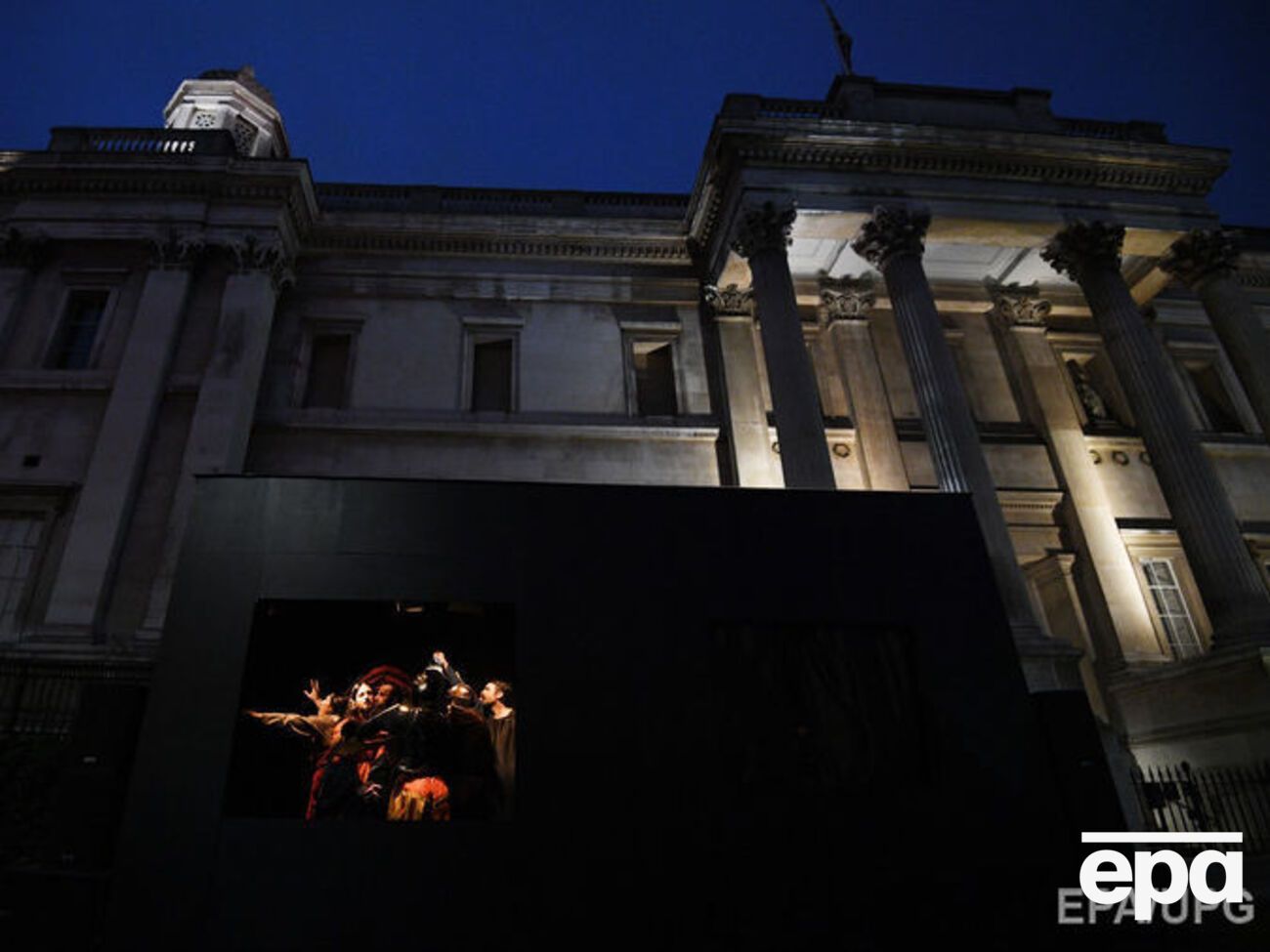 Инцидент произошел в лондонской Национальной галерее