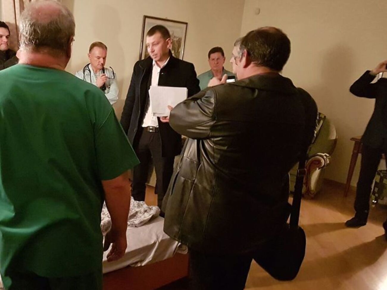 У "Феофанії" у Насірова констатували інфаркт міокарда