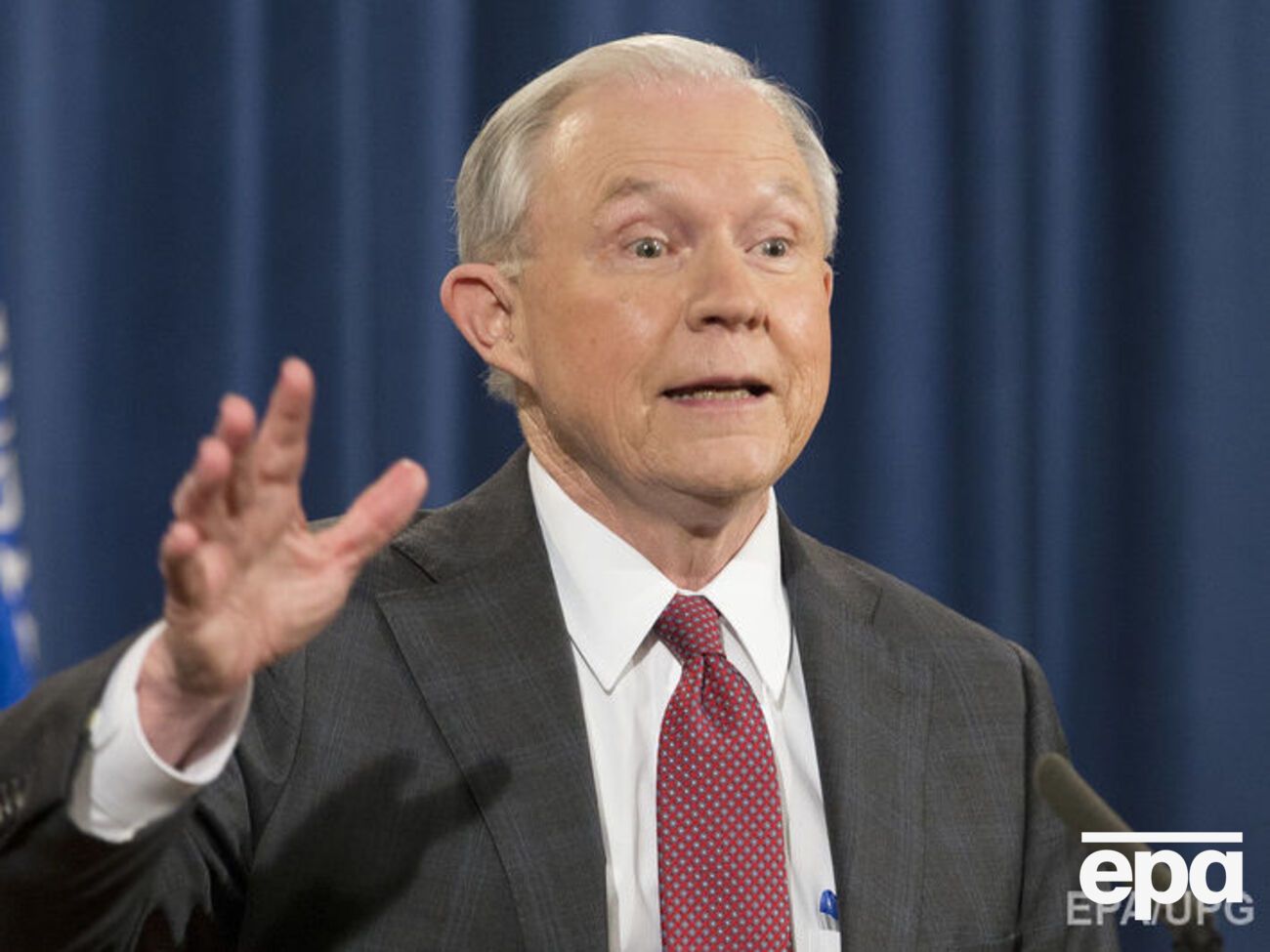 Раніше Сешнс був сенатором від штату Алабама