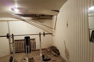 Жуков сообщил, что попадание гранаты пришлось на спортзал