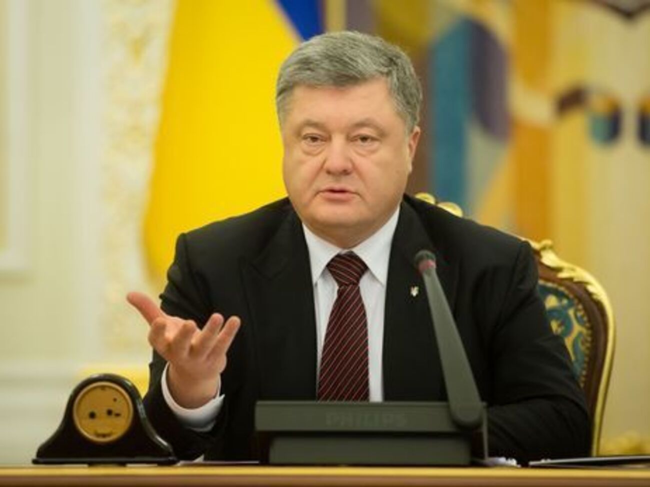 Порошенко: Головною є російська військова загроза
