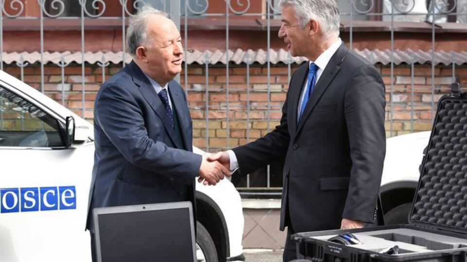 Голова місії ОБСЄ – послу Німеччини: Цей щедрий внесок доповнить роботу понад 600 спостерігачів