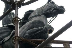 Лошади Щорса отпилили ногу