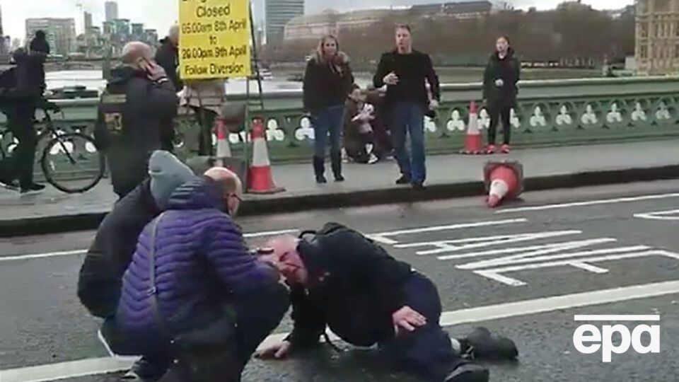 Один из пострадавших на Вестминстерском мосту