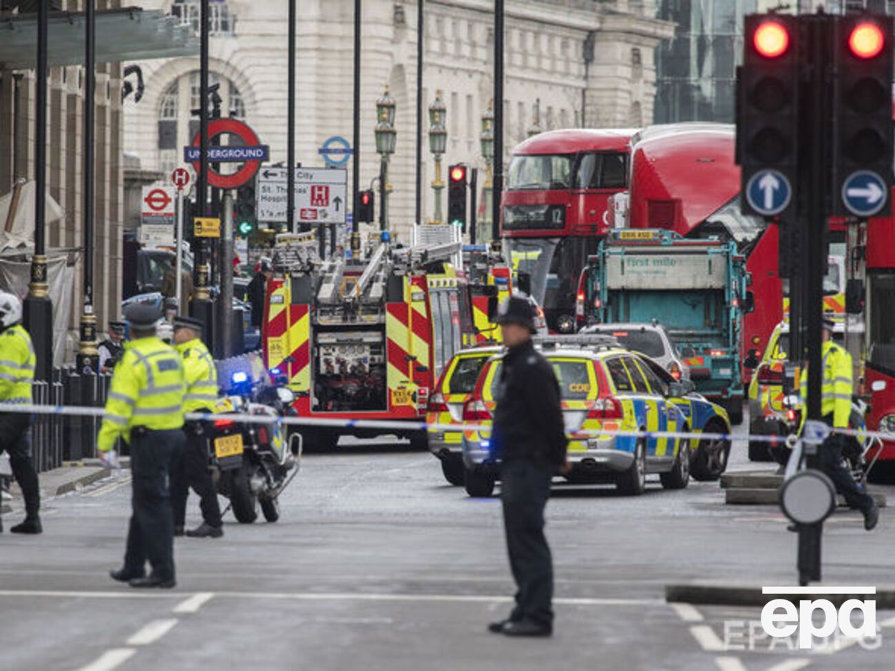 Район парламента перекрыт