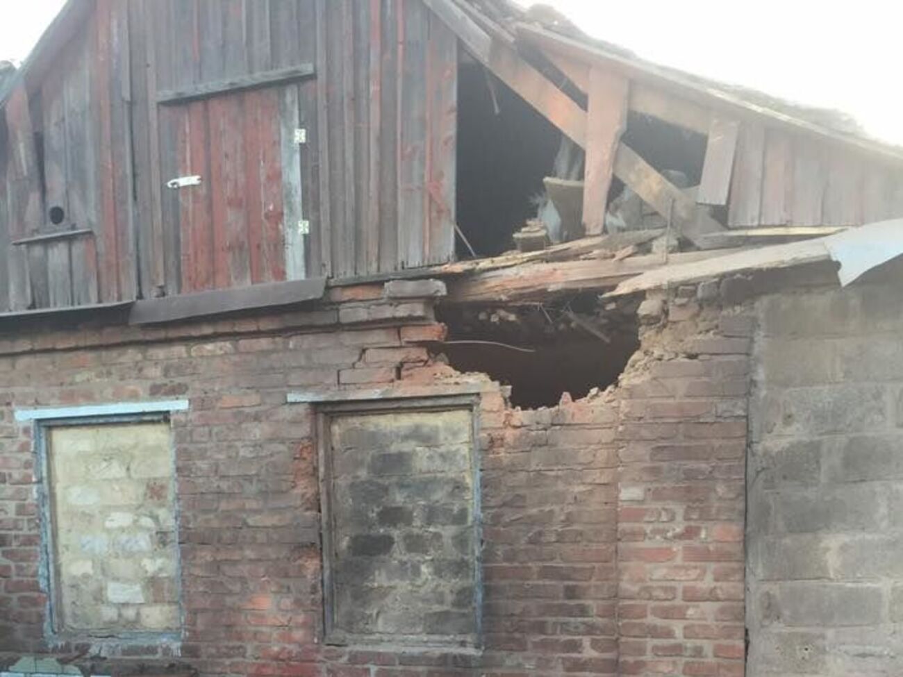Унаслідок обстрілу було зруйновано житловий будинок