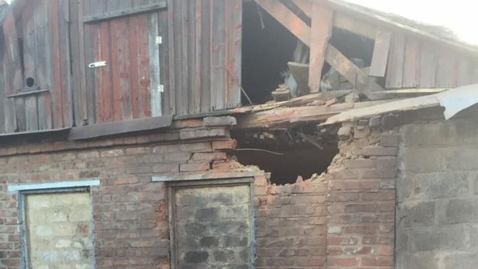 Унаслідок обстрілу було зруйновано житловий будинок