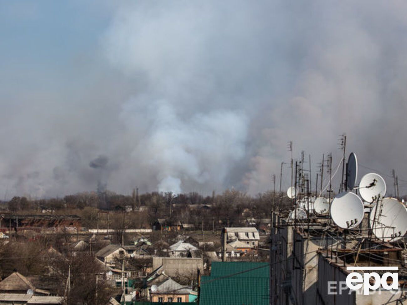 Польоти в зоні гасіння пожежі заборонені