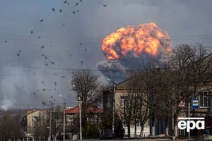 В Балаклее Харьковской области около 3.00 23 марта начались взрывы на складе боеприпасов