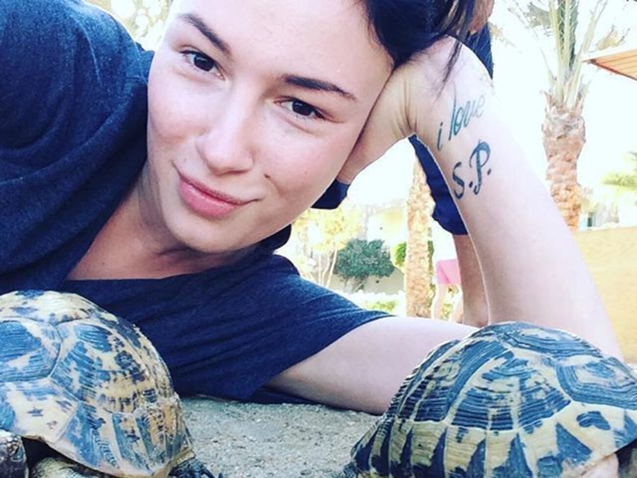 Приходько показала фигуру в купальнике