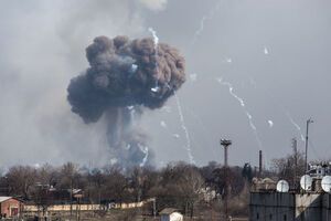 Бирюков: На видео были видны разрывы и хаотичные старты ракет ЗРК "Куб"