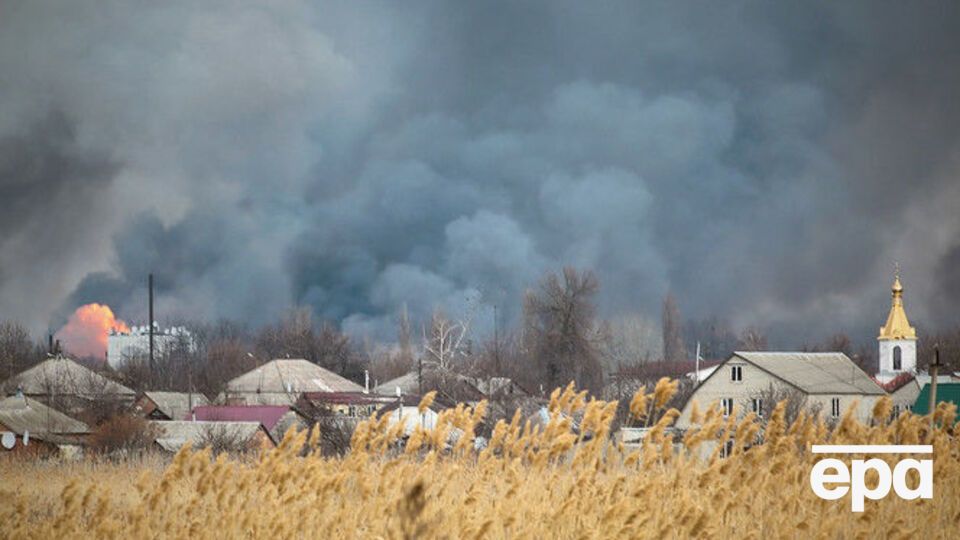 Взрывы на складах боеприпасов в Балаклее