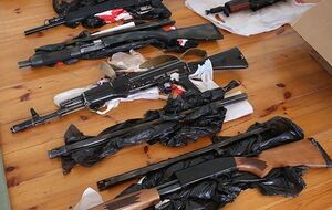 Зброя, вилучена білоруськими силовиками