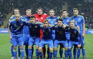 Сборная Украины сегодня на выезде сыграла с хорватами