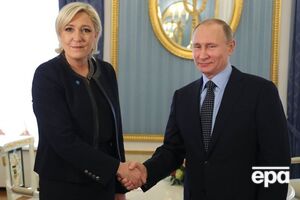 Путін зустрів Ле Пен у Кремлі