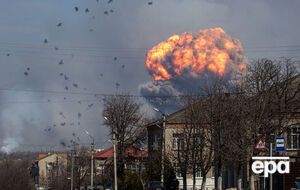 Взрывы на арсенале боеприпасов в Балаклее начались около 3.00 23 марта