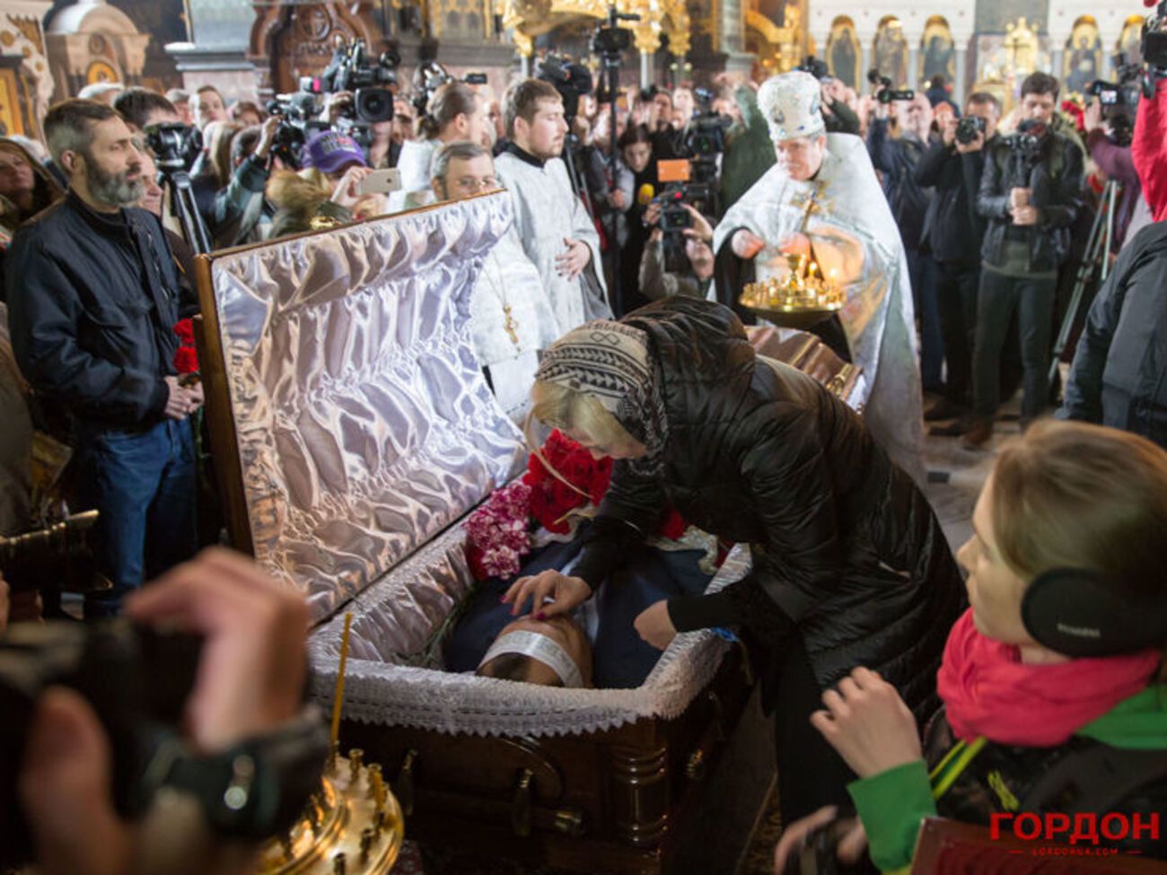 В Киеве прошла церемония прощания с Вороненковым. Фоторепортаж