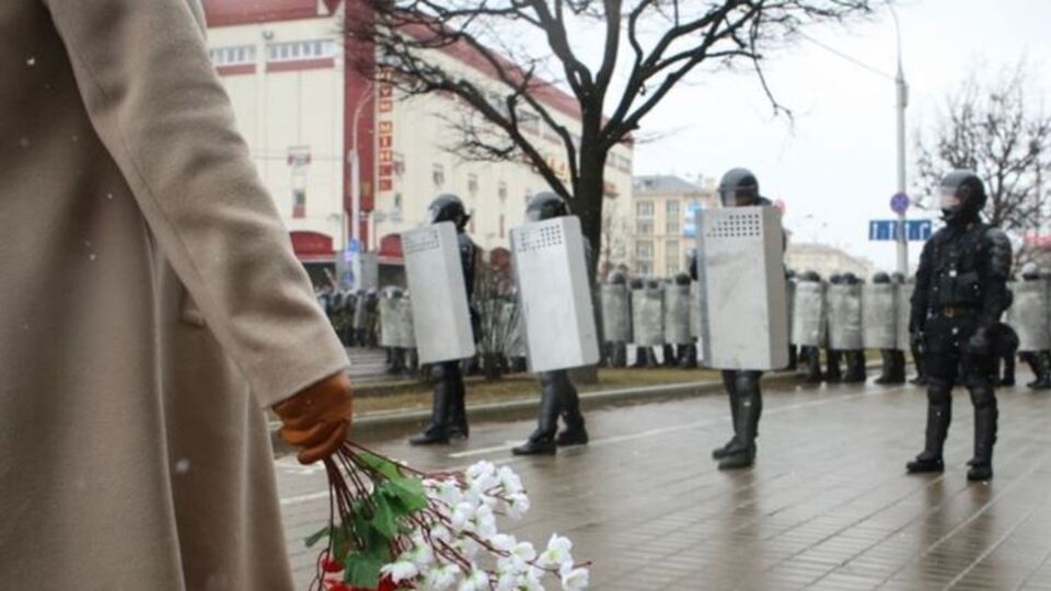 25 марта в Минске прошла акция ко Дню воли, активистов и журналистов массово задерживали. Фоторепортаж