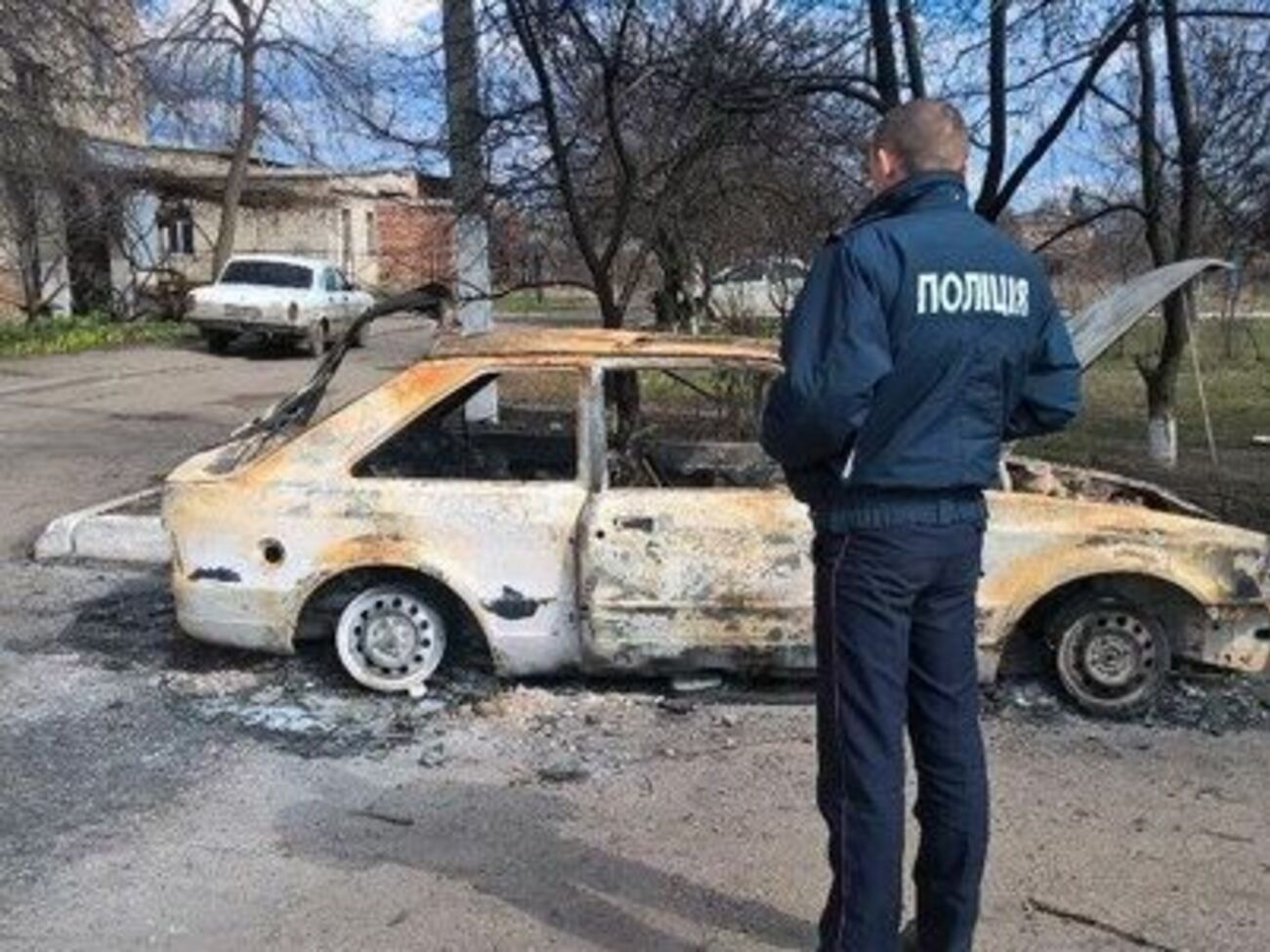 Полиция следит за порядком в Балаклее