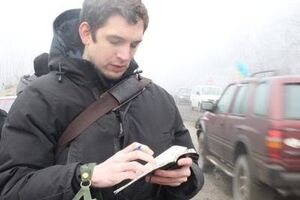 Журналиста из Великобритании Луна задержали и доставили в московский участок