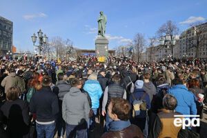 В Москве по разным оценкам митинговало от 8 до 30 тыс. человек