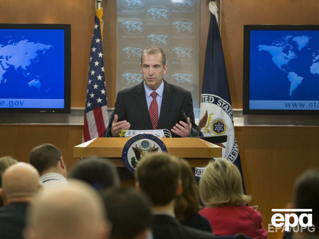 В Госдепартаменте осудили задержание демонстрантов на акциях в РФ