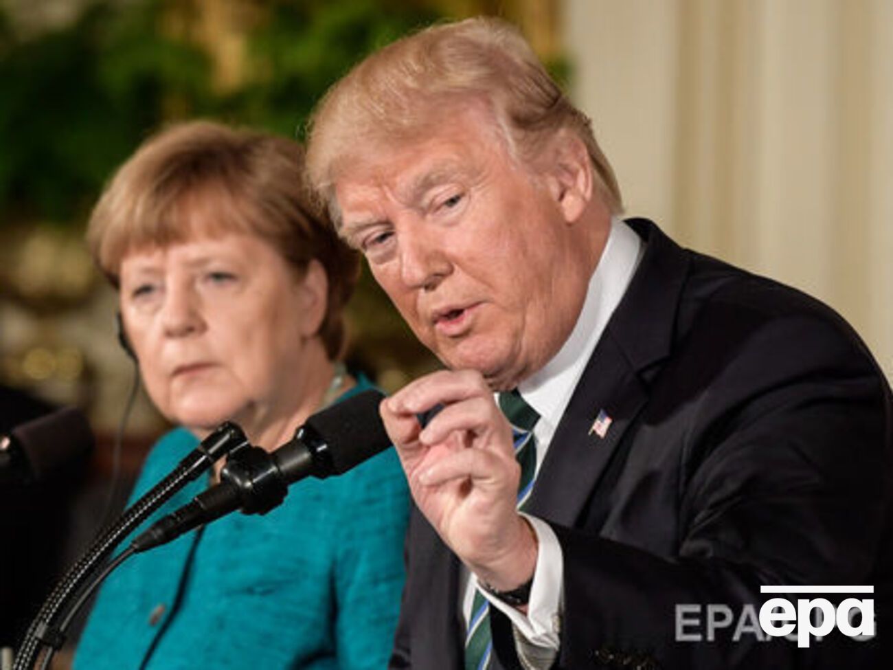 Трамп і Меркель зустрілися 17 березня в США