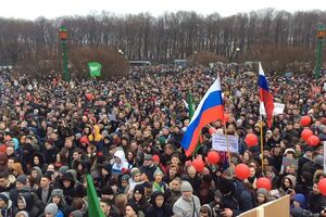 Протест 26 березня в Санкт-Петербурзі