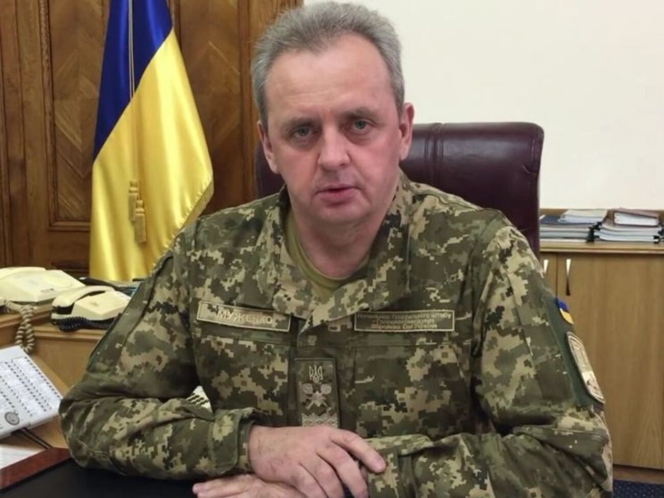 Муженко заверил, что украинская армия выстоит, несмотря на диверсии и спецоперации противника